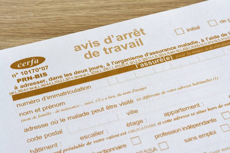 Arrêts de travail : un nouveau formulaire Cerfa obligatoire à partir du 1er juillet 2025